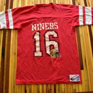 Vintage Red San Francisco 49ers Shirt Large 16